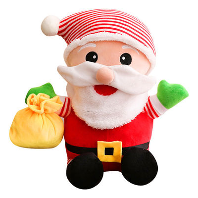 Lễ hội 25cm Búp bê ông già Noel nhồi bông Đồ chơi Giáng sinh đáng yêu