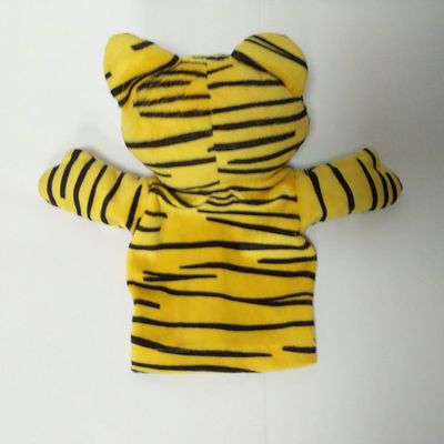 Mới lạ Tiger Leopard Con rối sang trọng Đồ chơi sang trọng Con rối tay mềm