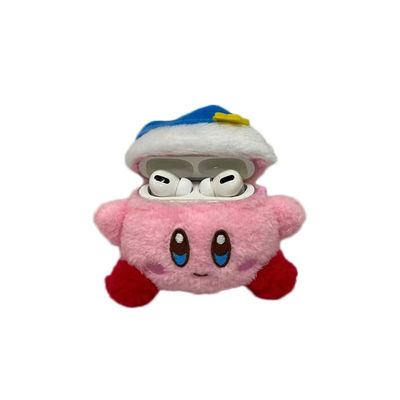 Pink Cabby Apple Bluetooth Plush Earphone Cover Phụ kiện đồ chơi mềm