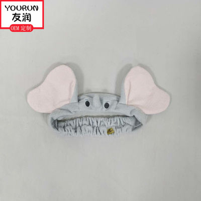 Bông tai voi bay dễ thương Rửa mặt Dây buộc tóc sang trọng Phụ kiện đồ chơi mềm