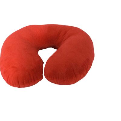 Bộ nhớ màu đỏ Bông hồi phục chậm U Gối du lịch Nap Gối cổ sang trọng