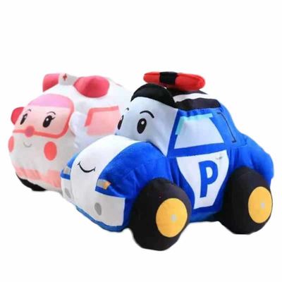 25 cm Thân thiện với môi trường Bông Polly Xe cứu thương Sang trọng Món quà cậu bé xe cảnh sát
