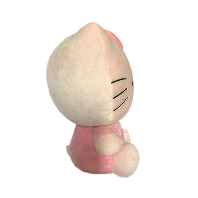 Đồ chơi mèo Hello Kitty màu trắng tùy chỉnh Động vật nhồi bông ISO9001