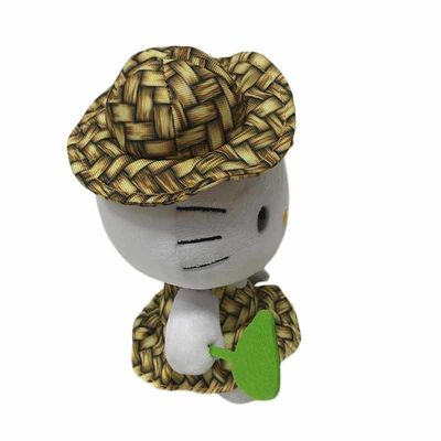 Đội Mũ Hello Kitty Thú nhồi bông Đồ chơi sang trọng Quà tặng ngày trẻ em