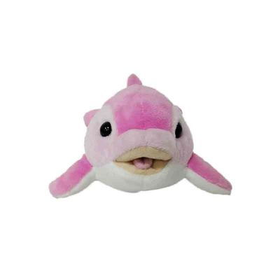 Đồ chơi mềm cá heo 18CM Động vật nhồi bông cá heo màu hồng