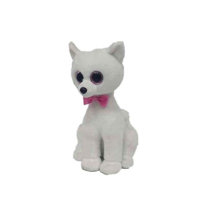 Mô phỏng 40CM Mèo trắng Đồ chơi mềm Động vật nhồi bông Đồ chơi sang trọng Quà tặng tùy chỉnh
