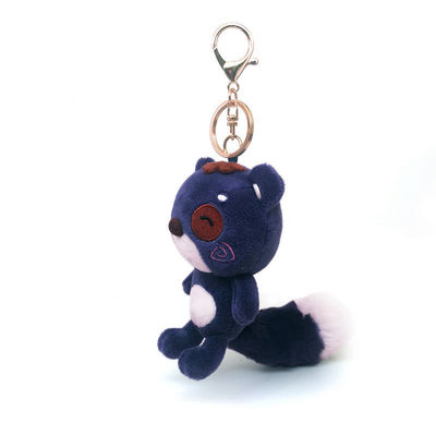 10 cm Mini Black Plush Teddy Bear Keychain Bag Mặt dây chuyền OEM