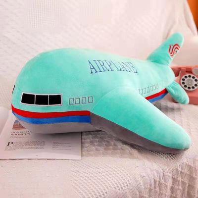 Đồ chơi máy bay nhồi bông 35cm Mô hình trẻ em Rag Doll Car Plush Toys