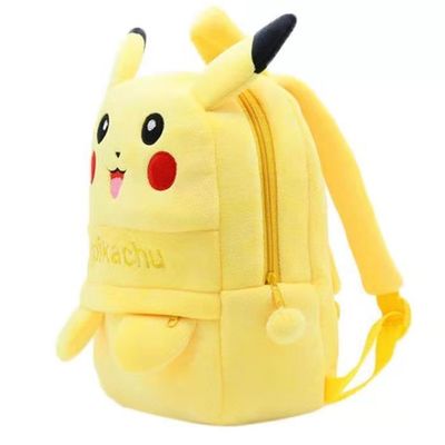 25cm * 30cm Mẫu giáo Pokemon sang trọng Ba lô đi học 3-6 năm Túi sang trọng tùy chỉnh