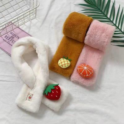 Khăn quàng cổ sang trọng dành cho trẻ em của Thickende Phiên bản Hàn Quốc Phụ kiện đồ chơi mềm