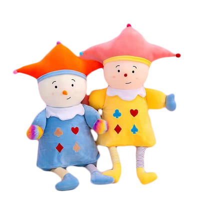 35 cm Chú hề sang trọng Búp bê sang trọng Đồ chơi sang trọng Bình định Xiếc Búp bê Chú hề 100% PP Cotton