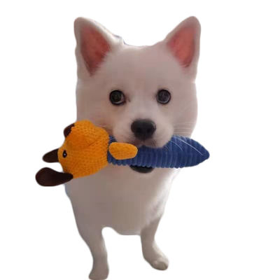 Chó âm thanh Vật nuôi Đồ chơi sang trọng Đồ chơi mềm chống vết cắn Răng hàm đang mọc răng
