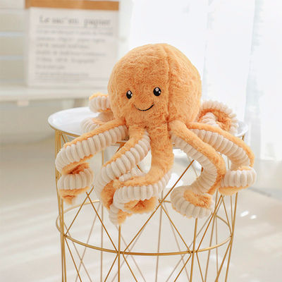 40cm Tùy chỉnh Nhồi bông Đồ chơi Sang trọng Soft Ware Xúc tu Bạch tuộc Nhồi bông Động vật