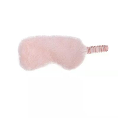 20 cm Trái tim cô gái Tóc thỏ Dây thun co giãn Nap Plush Eye Mask Phụ kiện đồ chơi mềm