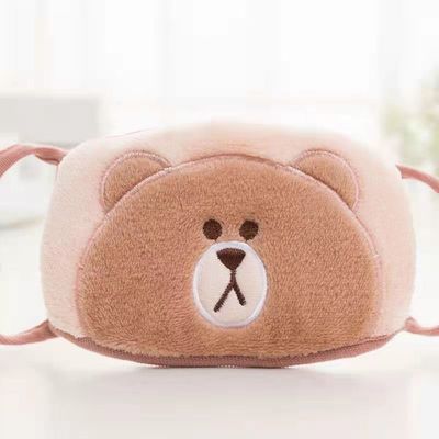 Phim hoạt hình dễ thương mặt nạ bông tinh khiết sang trọng thoáng khí dày bằng chứng lạnh 15cm * 9cm