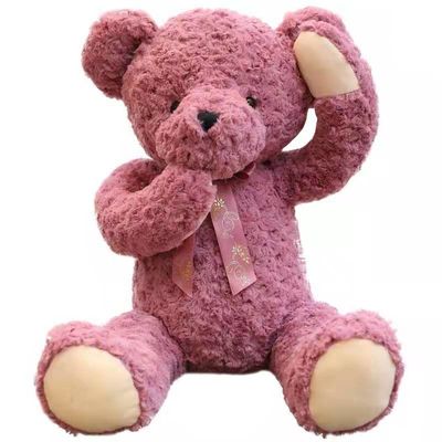Rose Red Girl Sleep Cuddle Gấu bông nhút nhát Đồ chơi sang trọng Búp bê Rag Nhỏ dễ thương 85cm