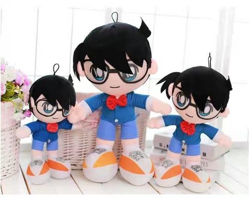 40cm Màu xanh Thám tử Conan Búp bê sang trọng Phim hoạt hình Đồ chơi sang trọng Quà tặng sinh nhật cho trẻ em