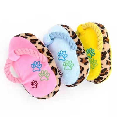 Dog Molar Pets Đồ chơi sang trọng Dép đi trong nhà Vocal Sang trọng Chống vết cắn