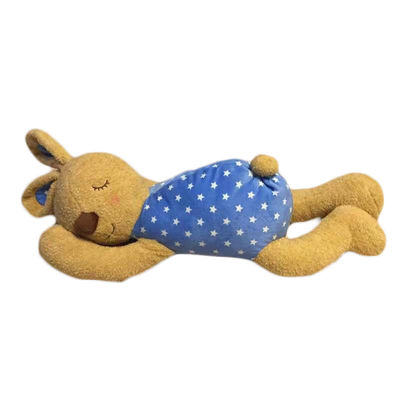 40cm Động vật mềm Đồ chơi sang trọng Ngủ Thỏ sang trọng Gối cà phê hoặc màu hồng