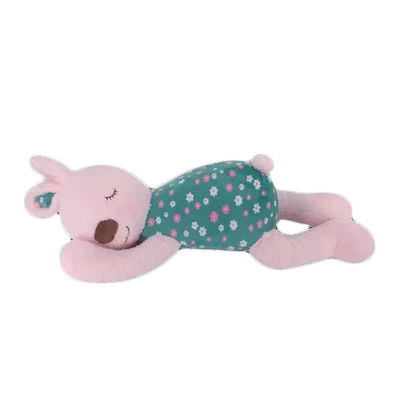 40cm Động vật mềm Đồ chơi sang trọng Ngủ Thỏ sang trọng Gối cà phê hoặc màu hồng