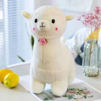 Đồ chơi nhồi bông Alpaca 40cm sang trọng với chất liệu bông Polypropylene
