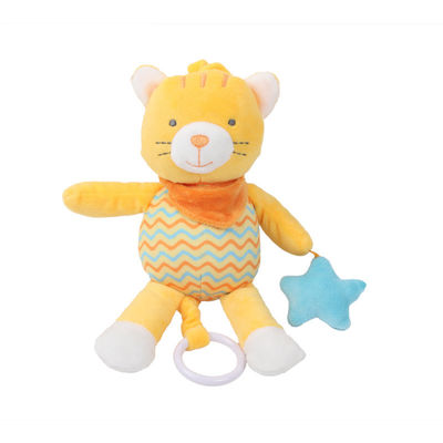 Baby Soothing Music Bell Động vật Búp bê sang trọng có vòng treo
