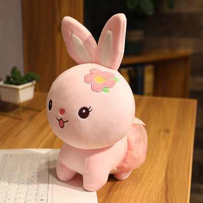 Đồ chơi thỏ nhồi bông 30 cm thực tế có thể giặt bằng tay