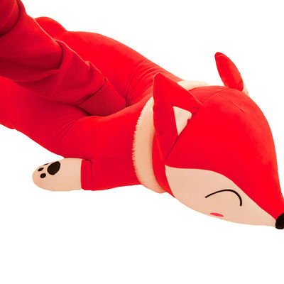 EN71 Búp bê Fox sang trọng dài 30cm không có lớp phủ với lớp bông phủ xuống