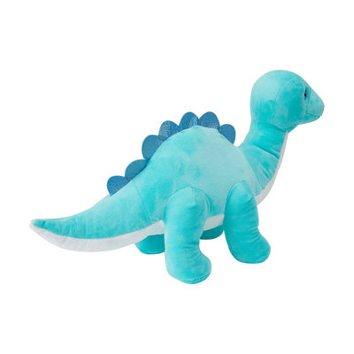 Không có biến dạng Đồ chơi khủng long nhồi bông Kawaii Blue OEM ODM