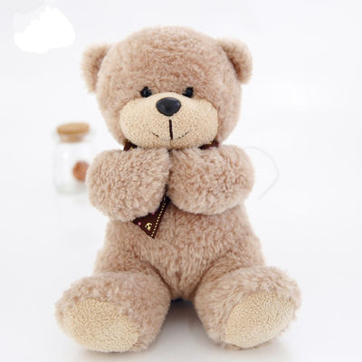30 cm Teddy Bear Với Ruy Băng Nơ Đồ Chơi Sang Trọng Món Quà Trái Tim Dễ Thương Nữ Tính
