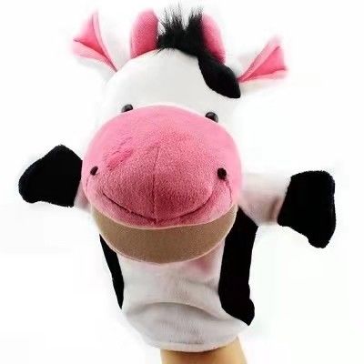 Con rối tay động vật sang trọng thú vị 20cm Búp bê mềm cho trẻ sơ sinh