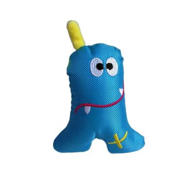 Cắn Oxford Blue Triangle Sea Monster Pets Thú cưng Đồ chơi sang trọng