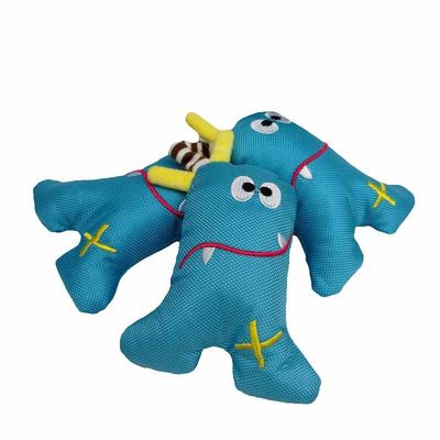 Cắn Oxford Blue Triangle Sea Monster Pets Thú cưng Đồ chơi sang trọng