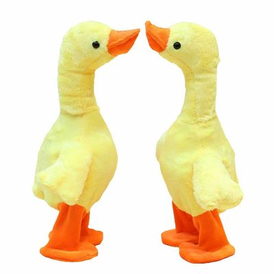 Động vật nhồi bông nhỏ màu vàng có lông nhung 30cm
