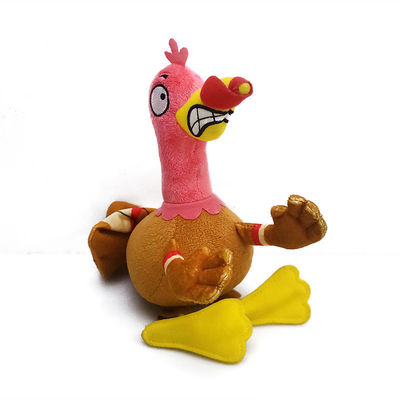 Đồ chơi sang trọng con gà trống dài 20cm may nhỏ gọn với chất liệu bông PP