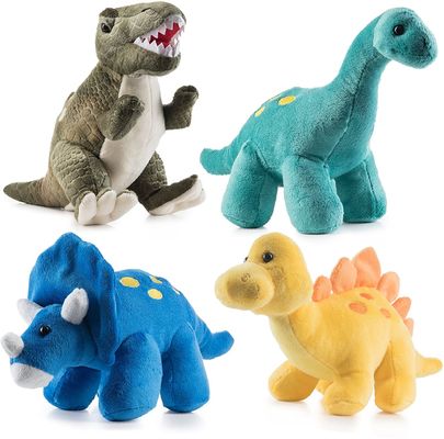 Đồ chơi sang trọng Green Tyrannosaurus với những chiếc răng dài nhọn Một món đồ chơi sang trọng cho khủng long được làm bằng cắt dập nổi sang trọng