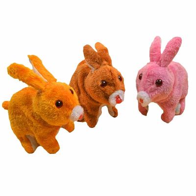 20 cm Động cơ điện Core Walking Sound Đồ chơi sang trọng Bunny