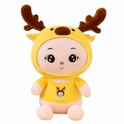 Đồ chơi sang trọng cho hươu 35cm 35cm với món quà làm đầy bông Polypropylene cho trẻ em