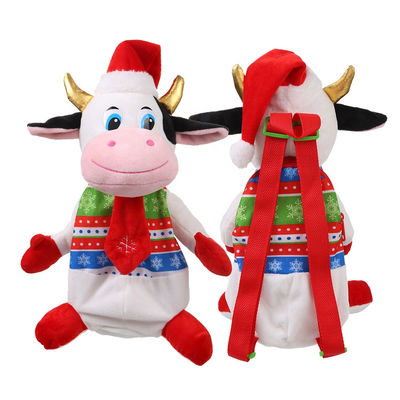 Mô hình 3D 30 cm Giáng sinh Bò sang trọng Ba lô cho trẻ em