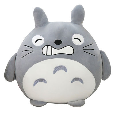 ISO9001 Bông PP thoáng khí Đắp gối Totoro sang trọng
