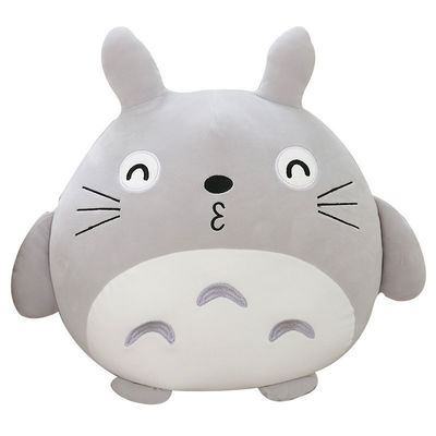 ISO9001 Bông PP thoáng khí Đắp gối Totoro sang trọng