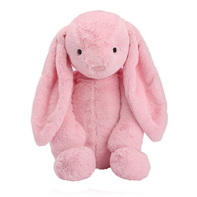 OEM Fluffy Cute Rabbit Plush Toy as Girl's Birthday Gift
