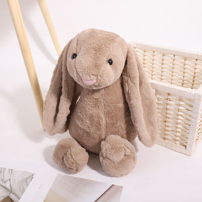OEM Fluffy Cute Rabbit Plush Toy as Girl's Birthday Gift