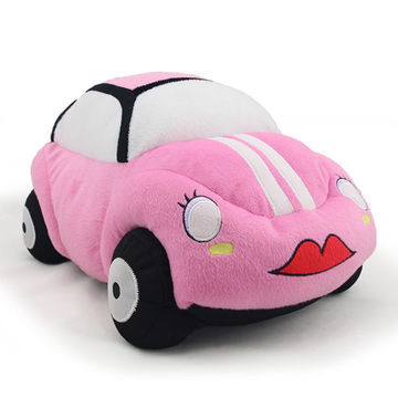 Làm đầy 3D 20cm Xe đồ chơi sang trọng ngắn cho trẻ em