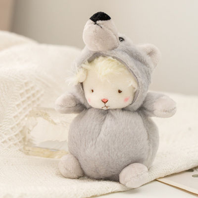 EN71 Thoải mái Unisex 15cm Con cừu nhồi bông nhỏ