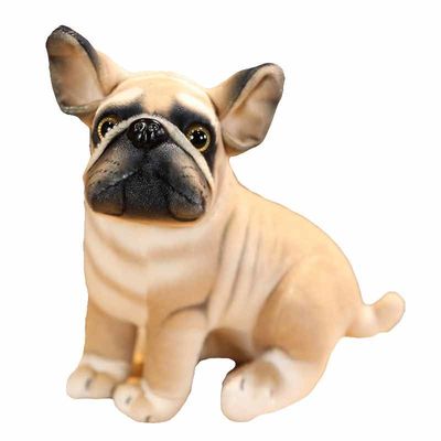 PP Cotton Filled Đồ chơi chó mô phỏng sang trọng ngắn 20cm