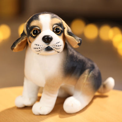 PP Cotton Filled Đồ chơi chó mô phỏng sang trọng ngắn 20cm