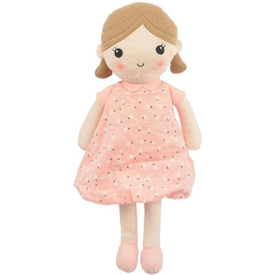 ASTM Mặc váy Cô gái hoạt hình Búp bê sang trọng 38cm