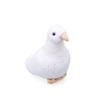 Đồ chơi chim bồ câu trắng sáng tạo OEM với chất liệu bông Polypropylene