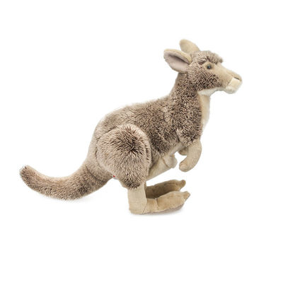 Không phai màu Đồ chơi trẻ em mô phỏng Kangaroo Plush 40cm